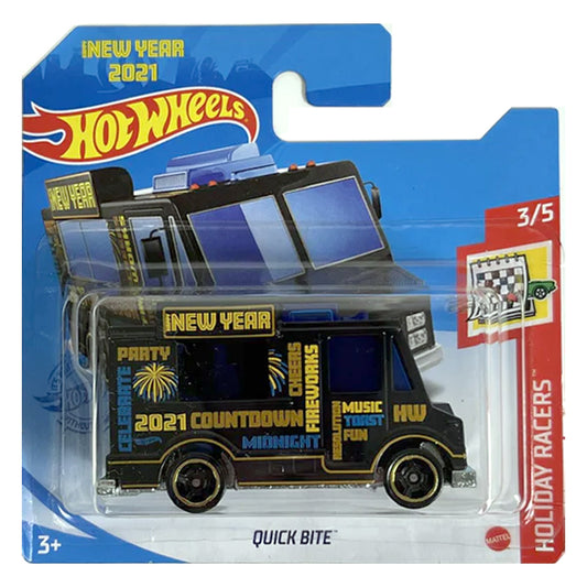 Hot Wheels - Quick Bite Black (SC) 2021 Holiday Racers