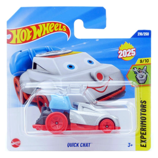 Hot Wheels - Quick Chat Silver (SC) 2025 Experimotors (JBC13)