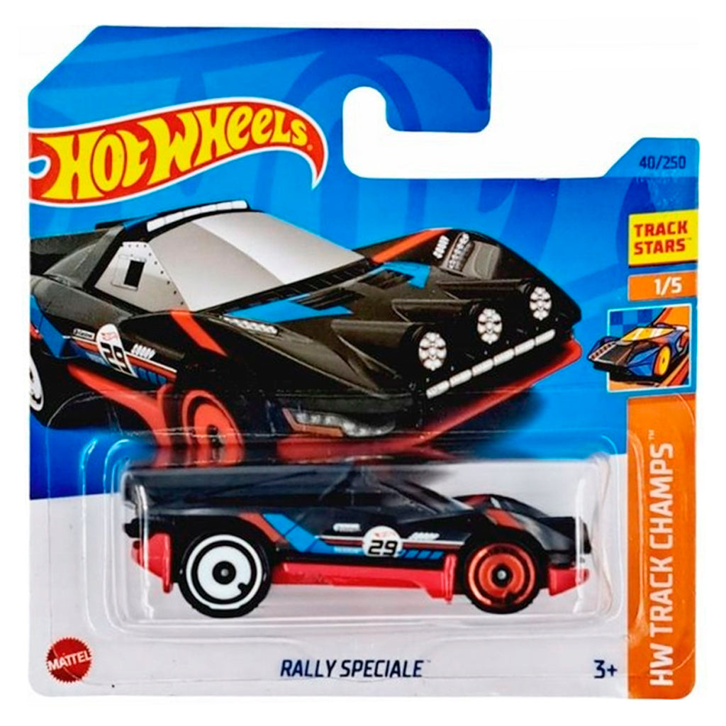 Hot Wheels - Rally Speciale Black (SC) HKG29 (2023 HW Track Champs)