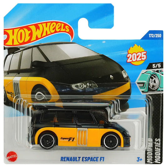 Hot Wheels - Renault Espace F1 Black / Yellow (SC) 2025 Modified