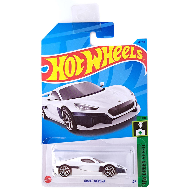 Hot Wheels - Rimac Nevera White (LC C/Strip) HKK21-N7C5