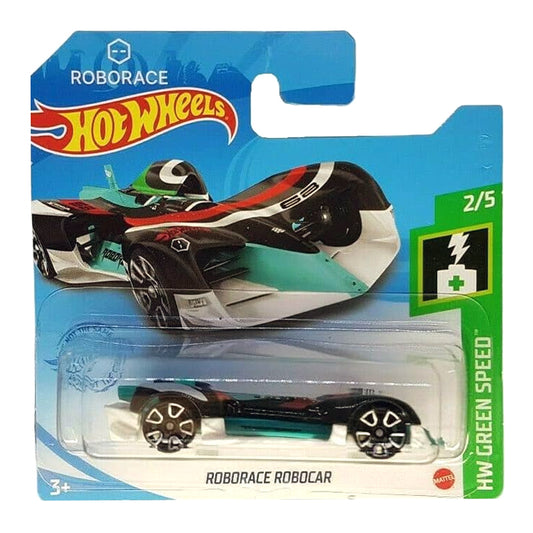 Hot Wheels - Roborace Robocar Black (SC) HW Green Speed