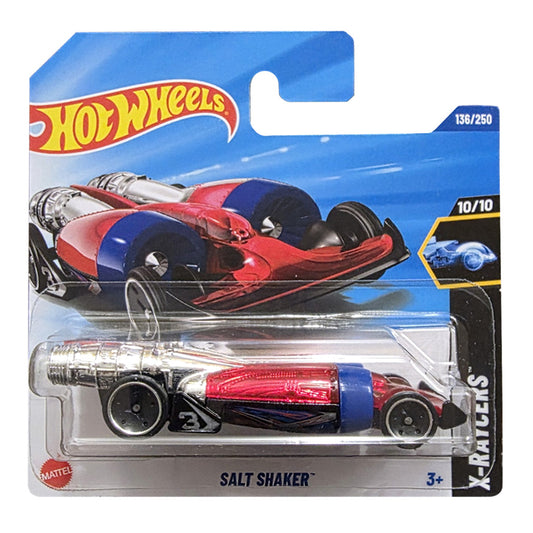 Hot Wheels - Salt Shaker Chrome / Red (SC) 2025 X-Raycers (JBB80)