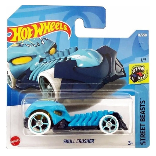 Hot Wheels - Skull Crusher Blue (SC) 2022 Street Beasts (Tatty Card)