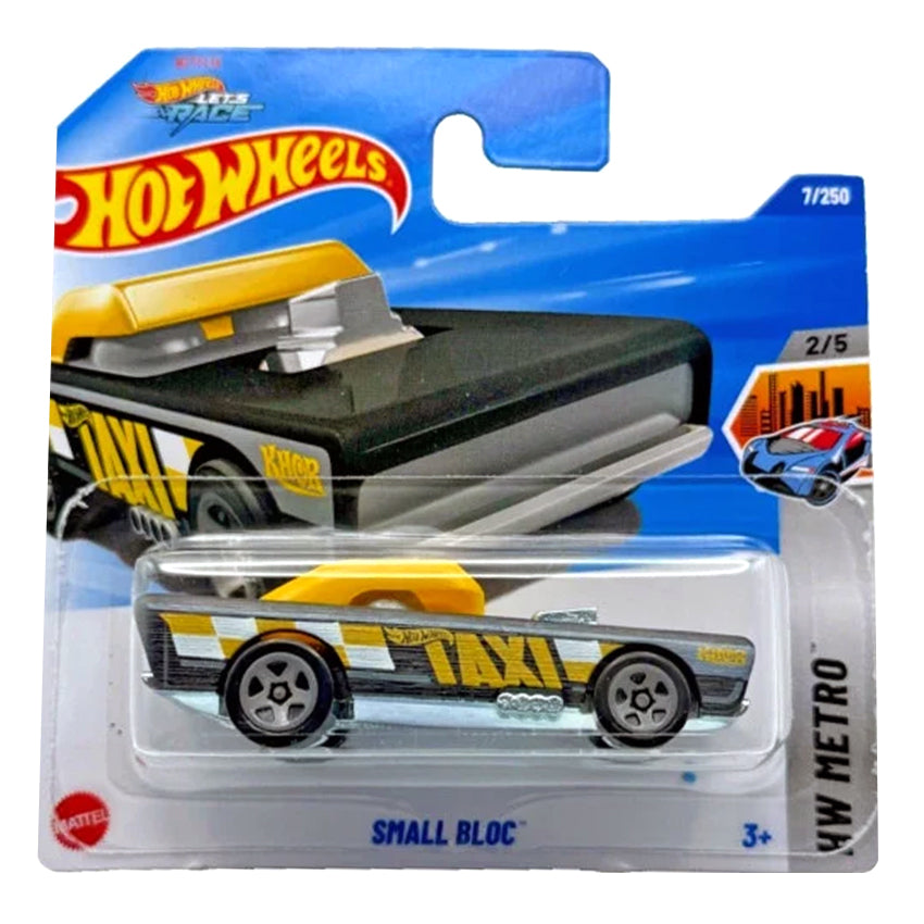 Hot Wheels - Small Bloc Black / Yellow (SC) 2025 HW Metro (HYX56)