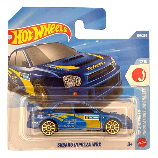 Hot Wheels - Subaru Impreza WRX Blue (SC) JJK19 (2026 HW J-Imports)