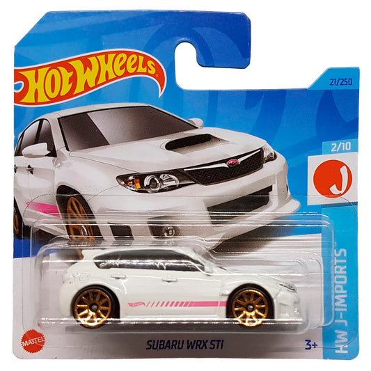 Hot Wheels - Subaru WRX STI White (SC) HKK62 (2023 J-Imports)