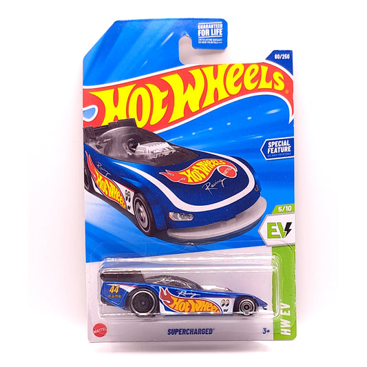 Hot Wheels - Supercharged Blue (US LC) 2025 HW EV