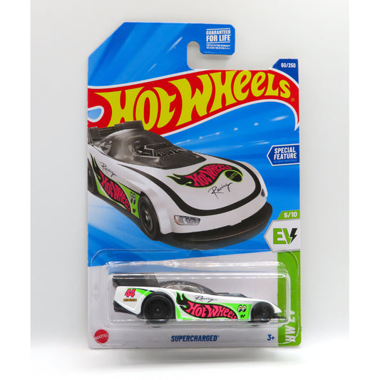 Hot Wheels - Supercharged White (US LC) (2025 HW EV) HYX64