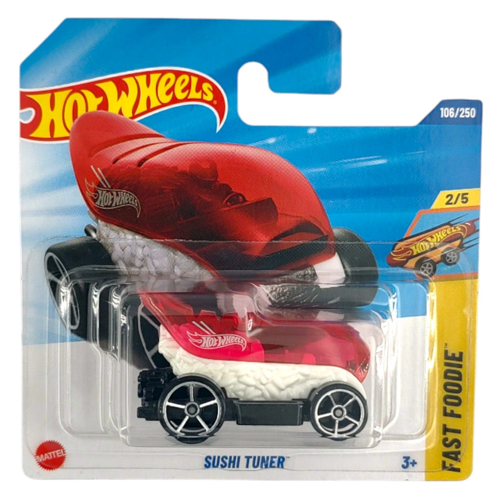 Hot Wheels - Sushi Tuner Pink / White (SC) 2025 Fast Foodie (JBC01)