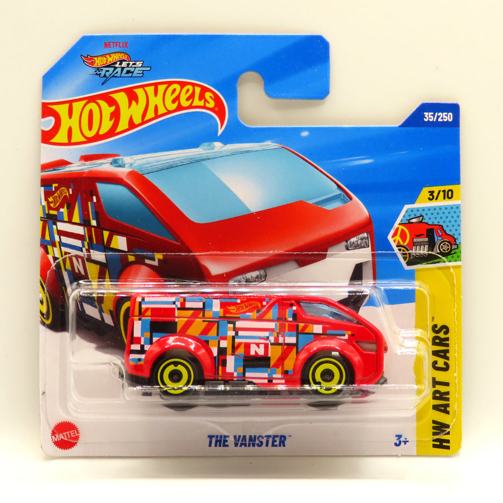 Hot Wheels - The Vanster Red (SC) HYX65 (2025 HW Art Cars)