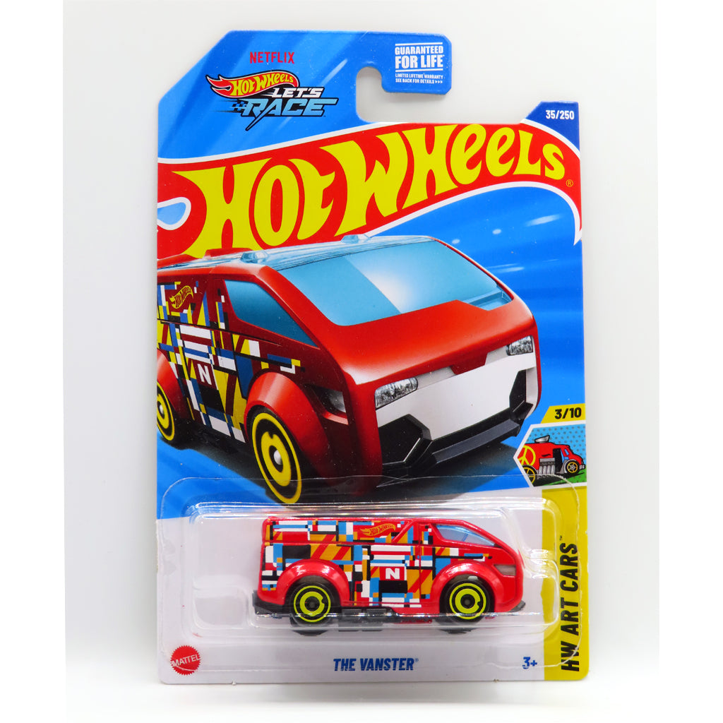 Hot Wheels - The Vanster Red (US LC) 2025 HW Art Cars (HYX65)