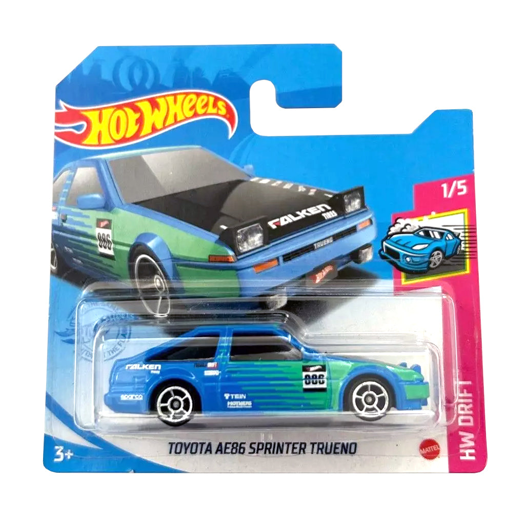 Hot Wheels - Toyota AE86 Sprinter Trueno Falken (SC) 2021 HW Drift