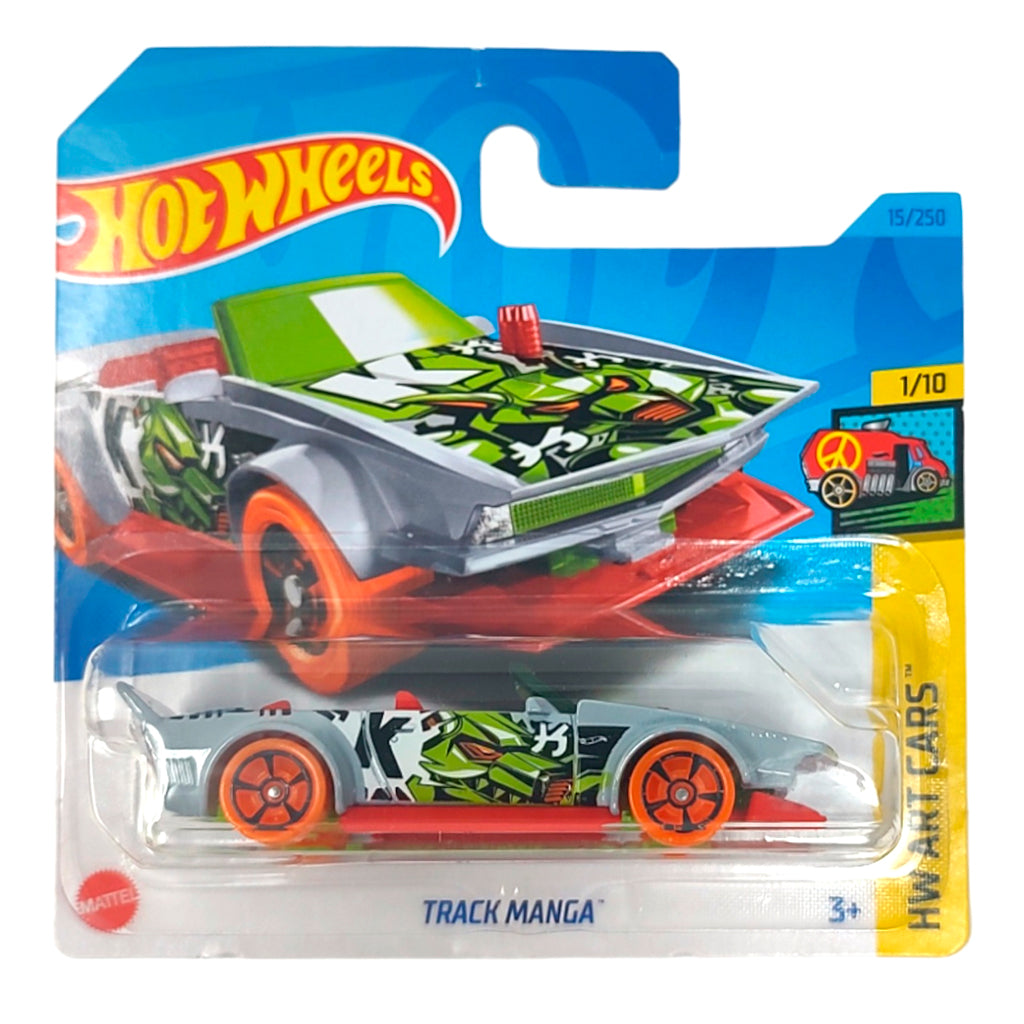 Hot Wheels - Track Manga Grey (SC) HKK14 (2023 HW Art Cars)