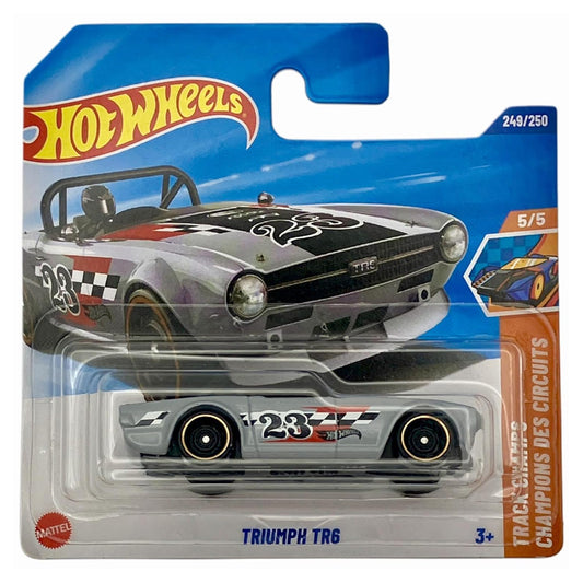 Hot Wheels - Triumph TR6 Grey (SC) 2025 Track Champs (Treasure Hunt)