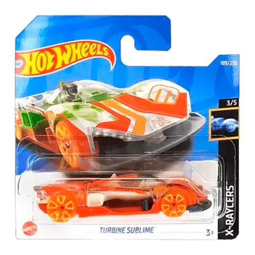 Hot Wheels - Turbine Sublime Clear (SC) HCX42-R521 (X-Raycers)