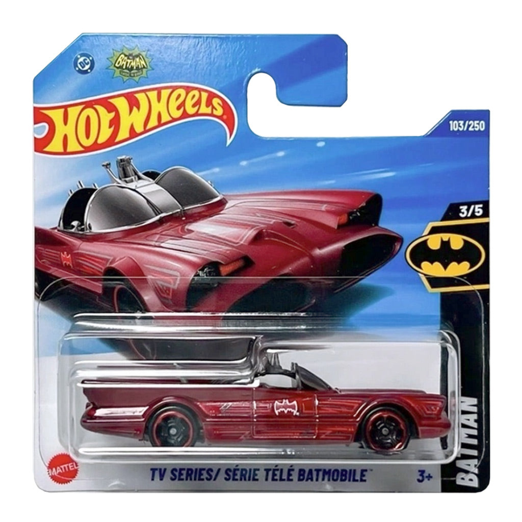 Hot Wheels - TV Series Batmobile Dark Red (SC) 2025 Batman (HYY05)