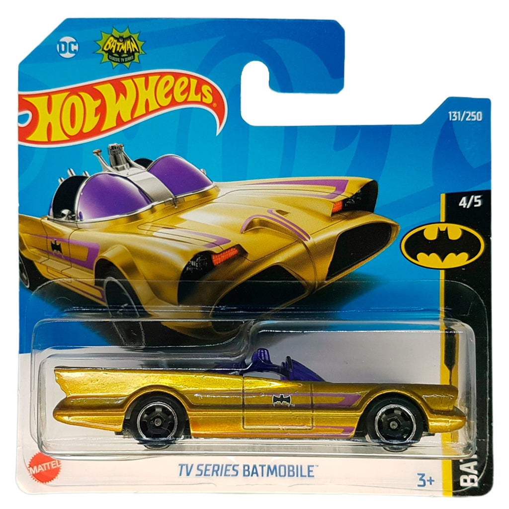 Hot Wheels - TV Series Batmobile Gold (SC) HCW61 (2022 Batman)