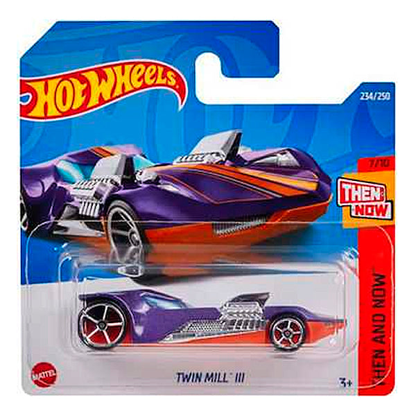 Hot Wheels - Twin Mill III Purple (SC) HCV96-M521 (2022 Then And Now)