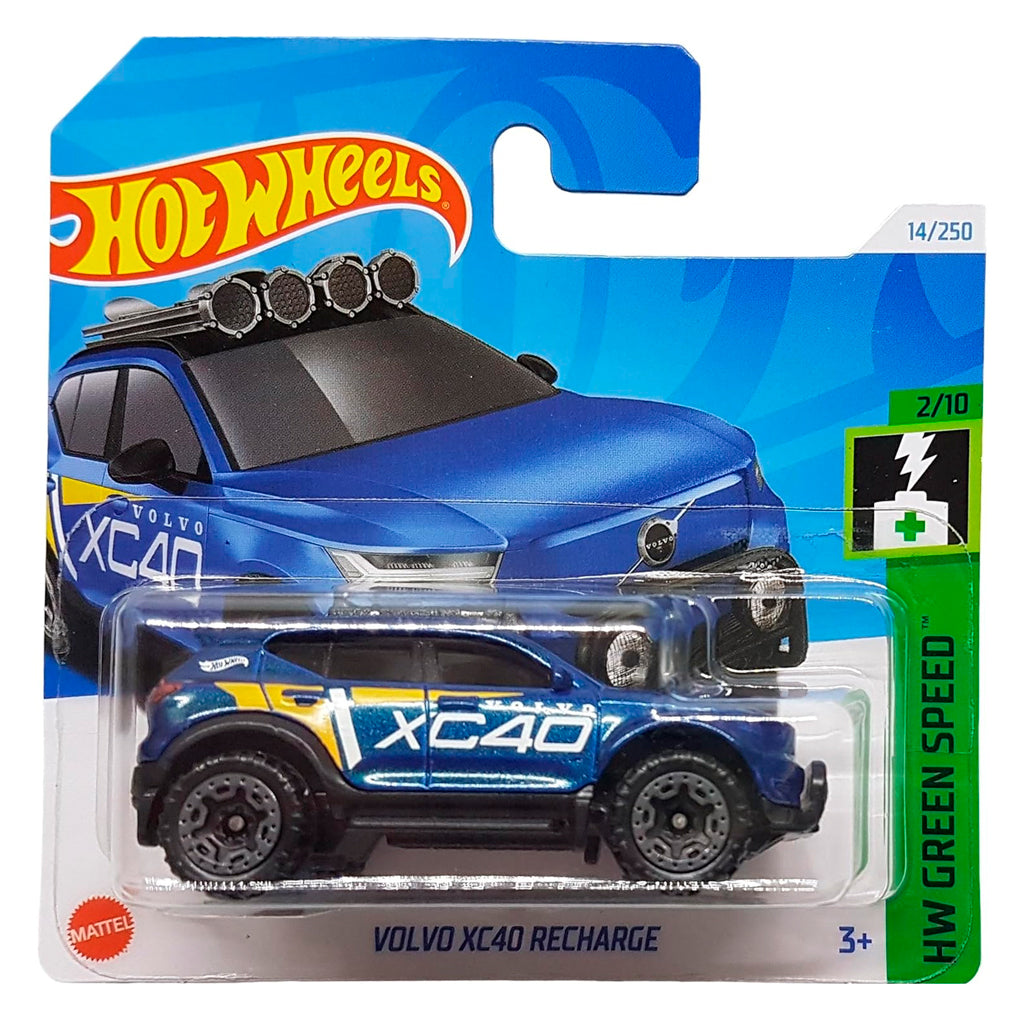 Hot Wheels - Volvo XC40 Recharge Blue (SC) HTB79 (2024 HW Green Speed)