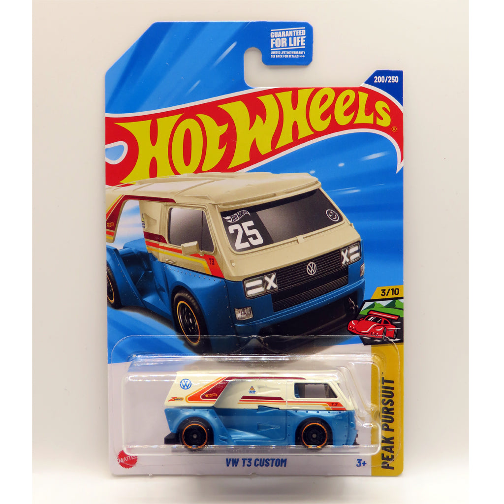 Hot Wheels - VW T3 Custom White / Blue (US LC) 2025 Peak Pursuit