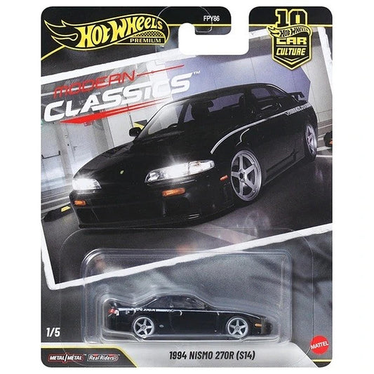 Hot Wheels Modern Classics 2026 - 1/5 - 1994 Nismo 270R S14 Black