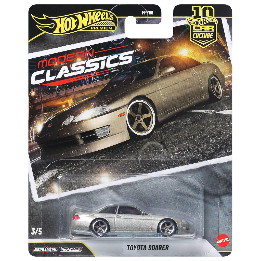 Hot Wheels Modern Classics 2026 - 3/5 - Toyota Soarer Silver