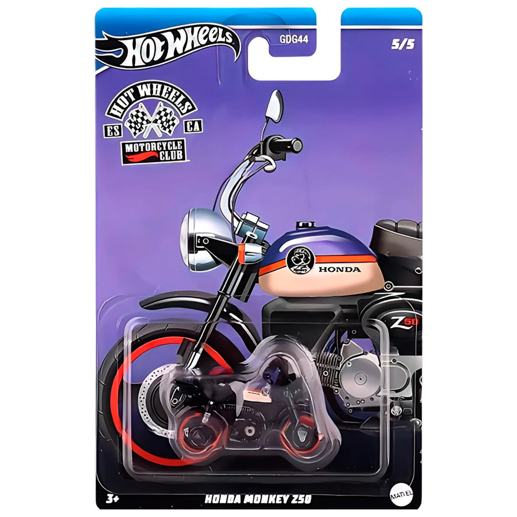 Hot Wheels Motorcycle Club - 5/5 - Honda Monkey Z50