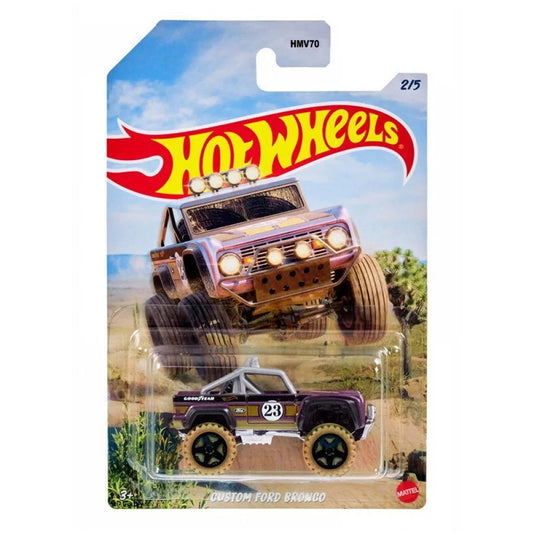 Hot Wheels Mud Runners 2023 - 2/5 - Custom Ford Bronco