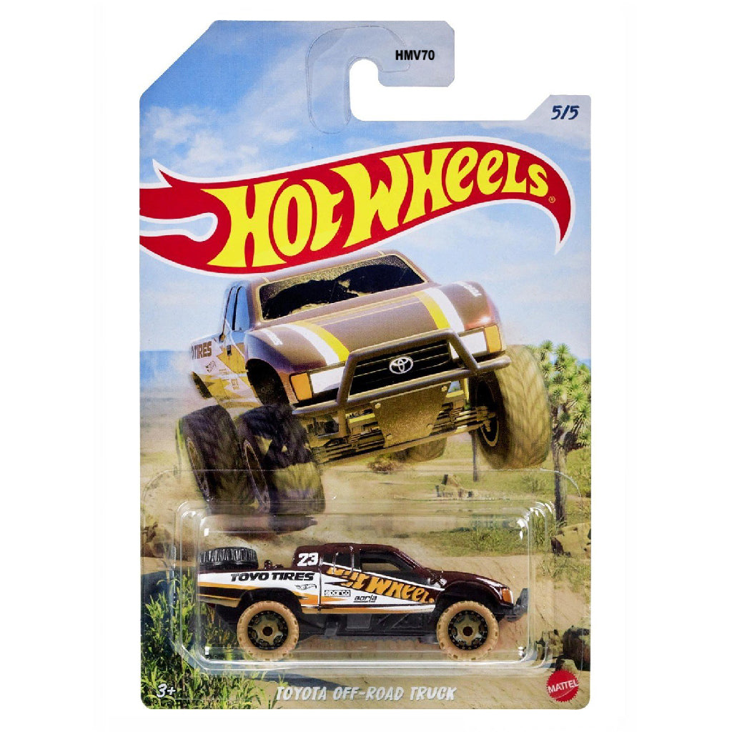 Hot Wheels Mud Runners 2023 - 5/5 - Toyota Off-Road Truck