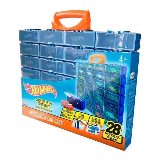 Hot Wheels Multibrick Car Carry Case (28 Modules) 