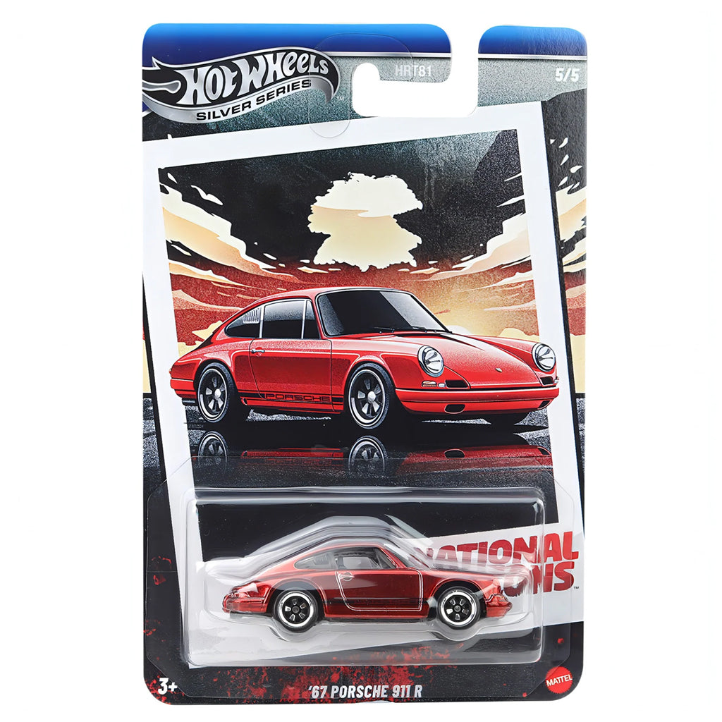 Hot Wheels National Icons - 5/5 - '67 Porsche 911 R (Chase Version)
