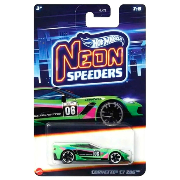 Hot Wheels Neon Speeders 2024 - Corvette C7 Z06 – AGR Models