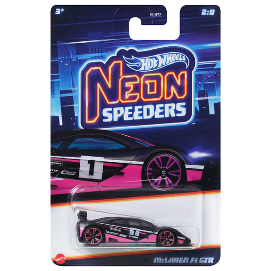 Hot Wheels Neon Speeders 2024 - McLaren F1 GTR