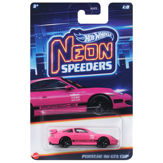 Hot Wheels Neon Speeders 2024 - Porsche 911 GT3 Cup