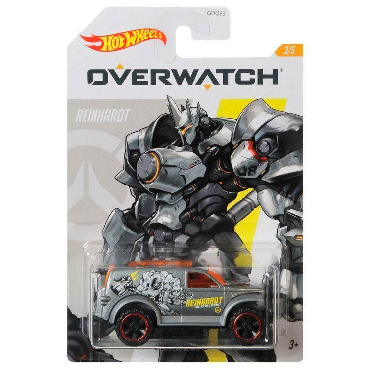 Hot Wheels Overwatch Series - 3/5 - Power Panel (Reinhardt)