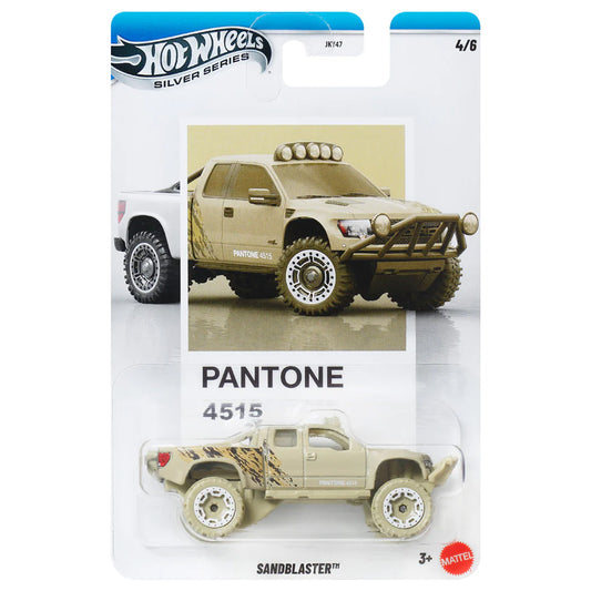 Hot Wheels Pantone 2026 Mix 2 - 4/6 - Sandblaster