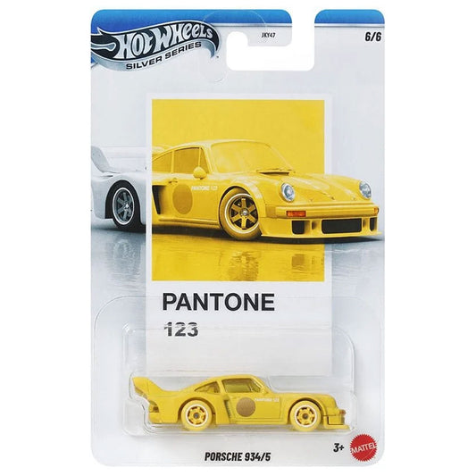 Hot Wheels Pantone 2026 Series - 6/6 - Porsche 934/5 Yellow