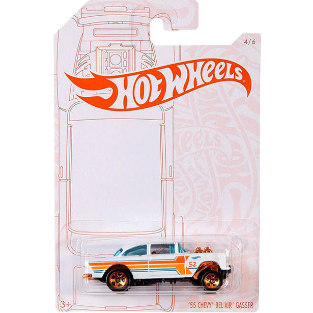 Hot Wheels Pearl & Chrome 2020 - '55 Chevy Bel Air Gasser