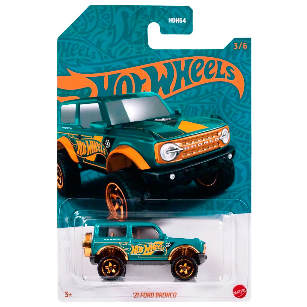 Hot Wheels Pearl & Chrome 2024 Mix 1 - '21 Ford Bronco