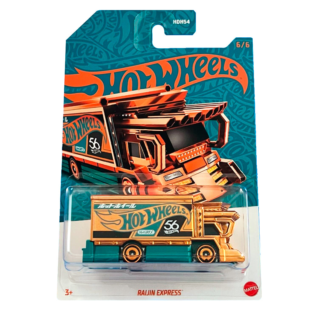 Hot Wheels Pearl & Chrome 2024 Mix 1 - Raijin Express