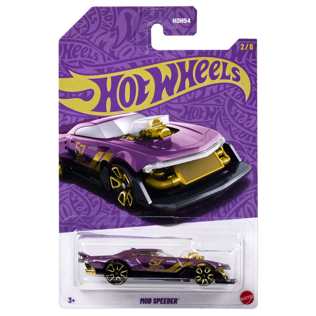 Hot Wheels Pearl & Chrome 2025 Mix 2 - Mod Speeder