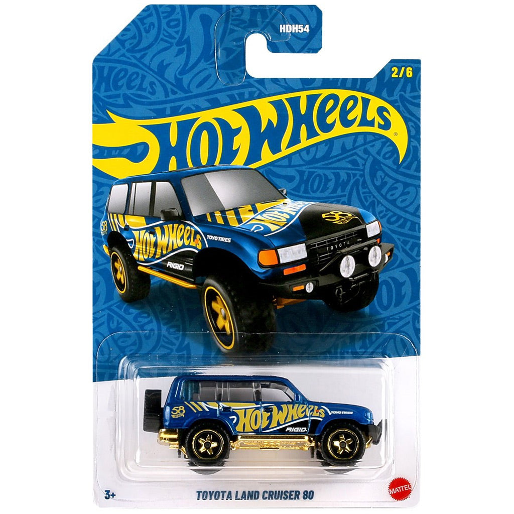 Hot Wheels Pearl & Chrome 2026 - Toyota Land Cruiser 80