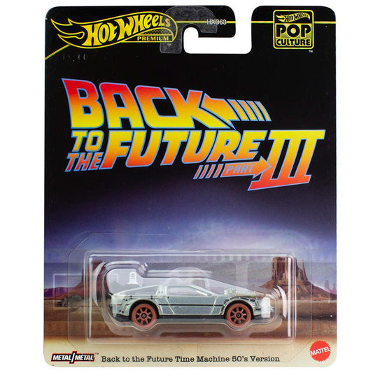 Hot Wheels Pop Culture 2024 - Back To The Future Delorean