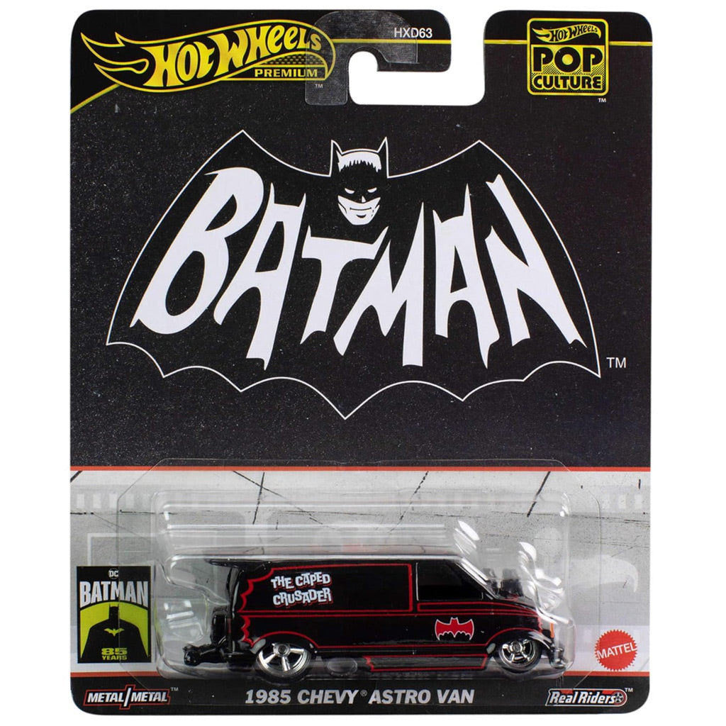 Hot Wheels Pop Culture - 1985 Chevy Astro Van (The Caped Crusader)
