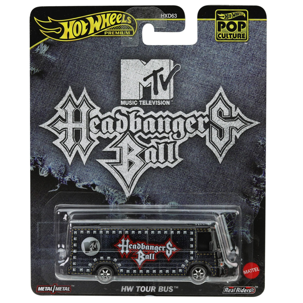 Hot Wheels Pop Culture 2025 - HW Tour Bus (MTV Headbangers Ball)