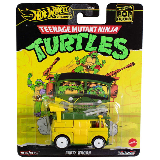 Hot Wheels Pop Culture 2025 - Party Wagon Teenage Mutant Ninja Turtles
