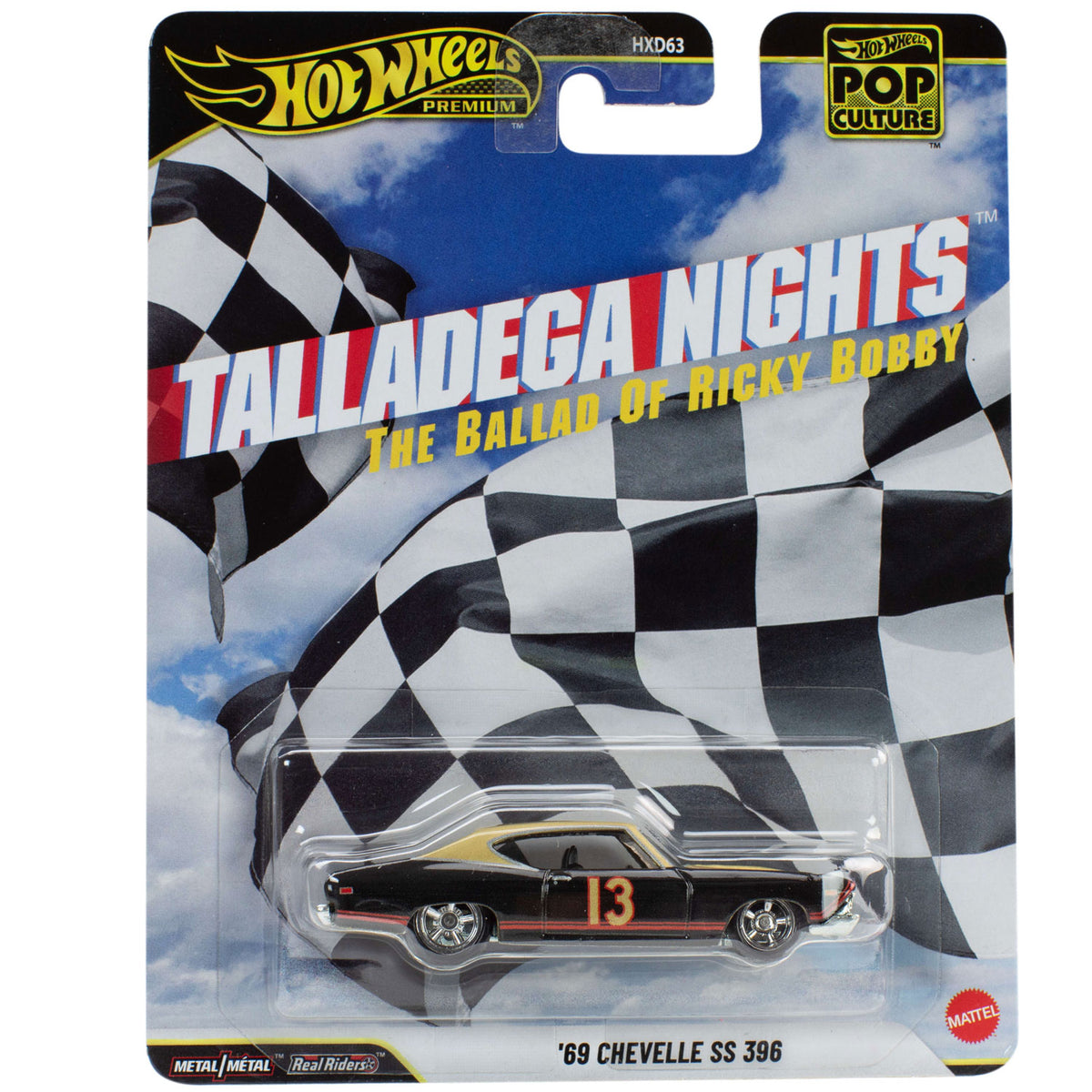Hot Wheels Pop Culture - '69 Chevelle SS 396 (Talladega) Card Creased