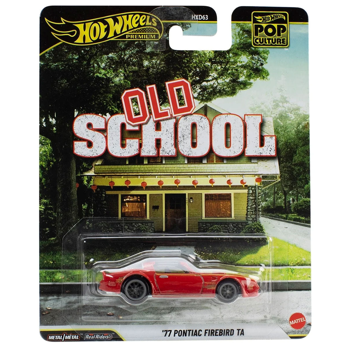 Hot Wheels Pop Culture - Pontiac Firebird TA (Old School) Card Creased