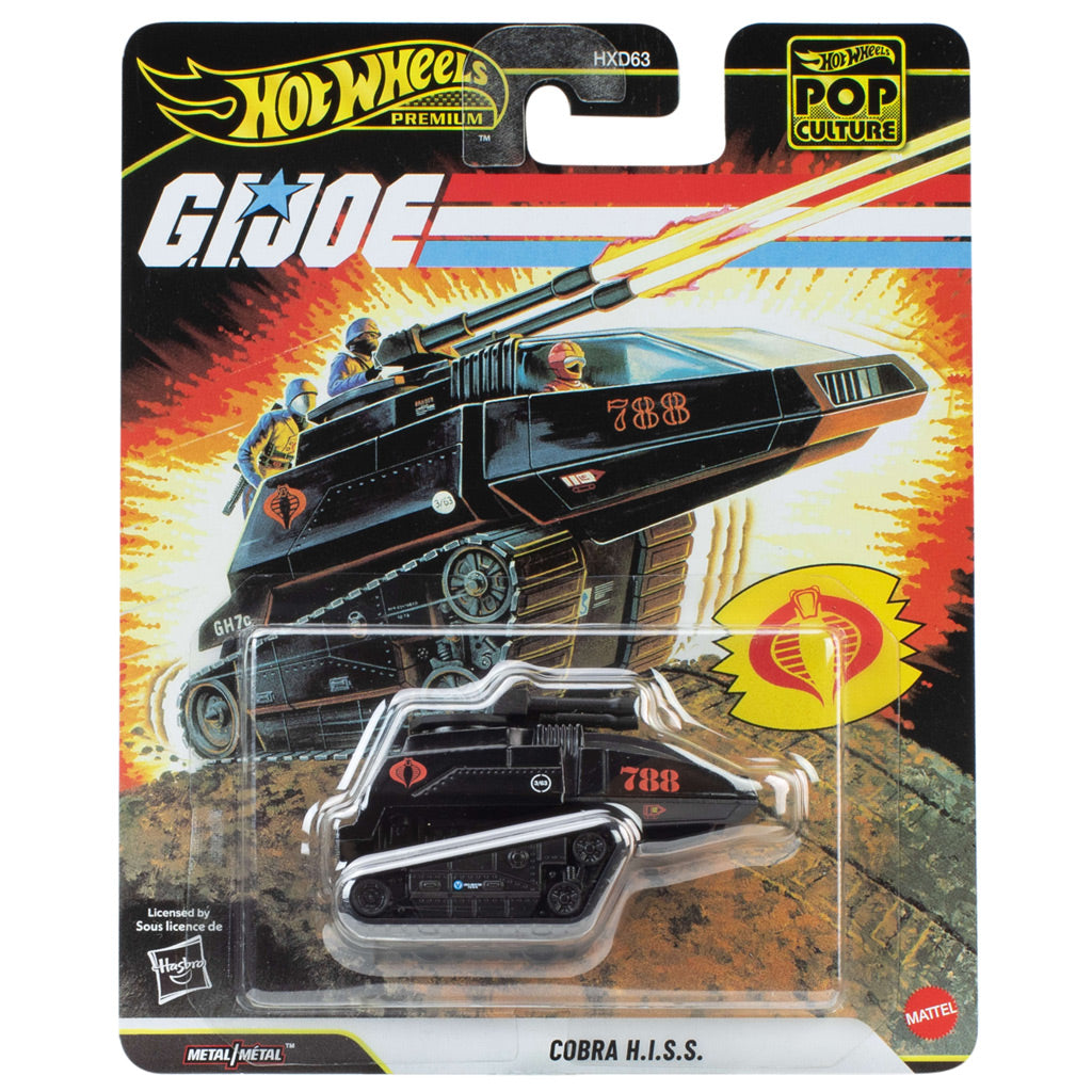 Hot Wheels Pop Culture 2026 - Cobra H.I.S.S. (G.I. Joe) (JHW83)